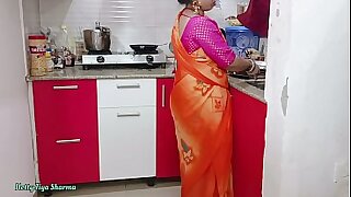 XXX Indian Homemade kitchen sex Desi Bhabhi Fucked hard with big dick