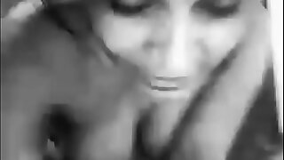 My girlfriend showing boobs and pussy on video call