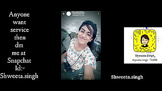 Horny Indian College girl making video for principal