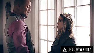 PURE TABOO Pervert DILF Shows Caught Stripper Stepbae Athena Faris Who'_s The Alpha In The House