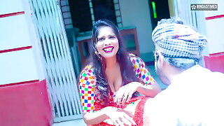 Desi milkman fucked his mistress'_ big breasts on the pretext of selling milk ( Hindi audio )