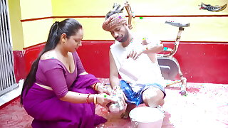 milkman antim harcore fuck with arshi Bhabhi when she was alone at home full movie ( hindi audio )