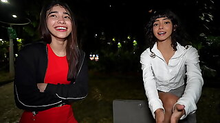 Public Pickup - We Met Her In A Park And Made Her Join A Threesome